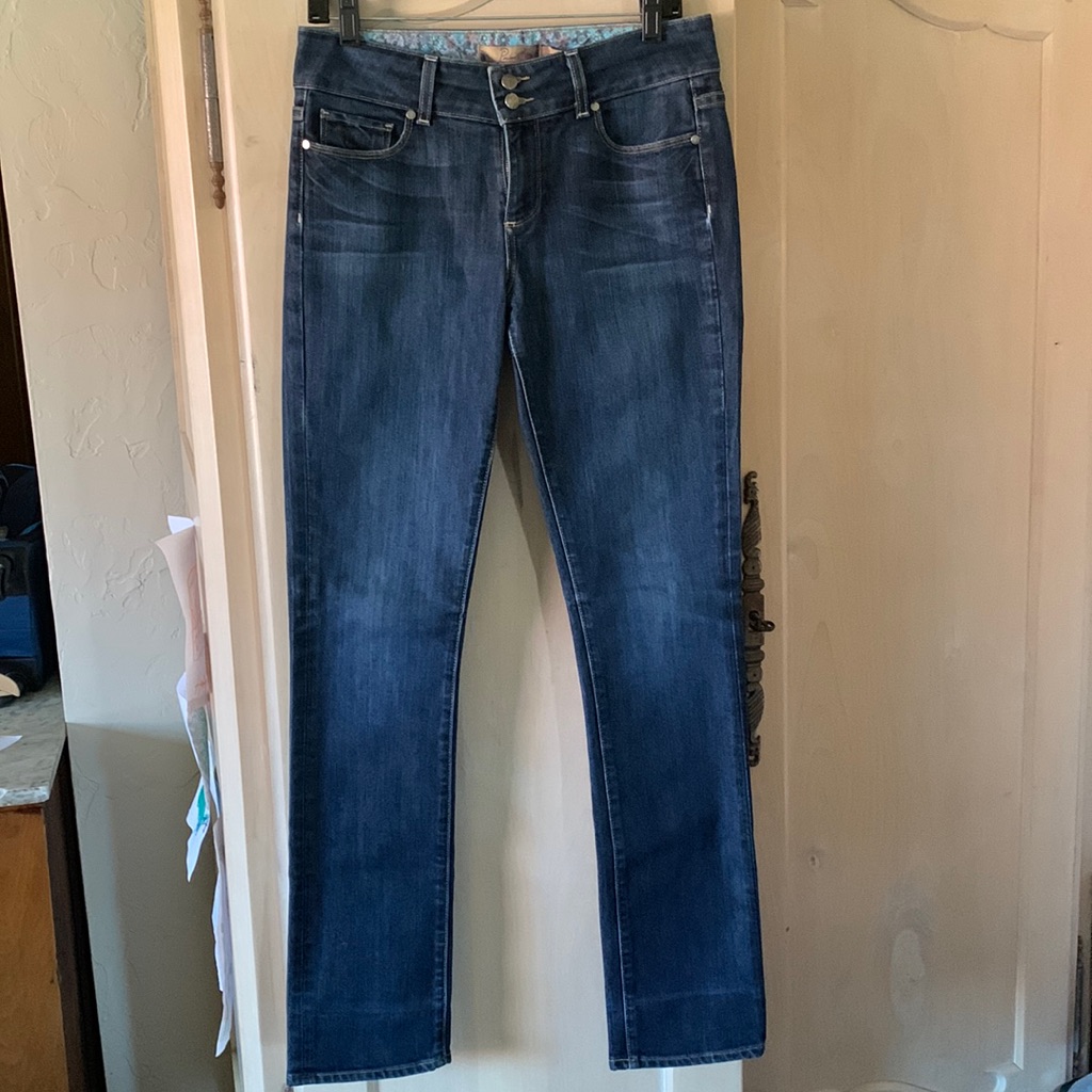 Paige “Hidden Hills” Slim Cut Jeans, Size 29